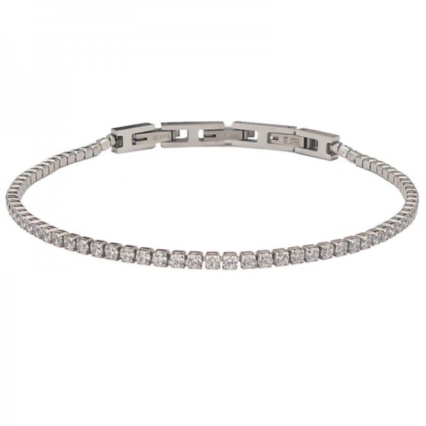 Image of the Boccadamo Scintille womens tennis Bracelet SV/BR27