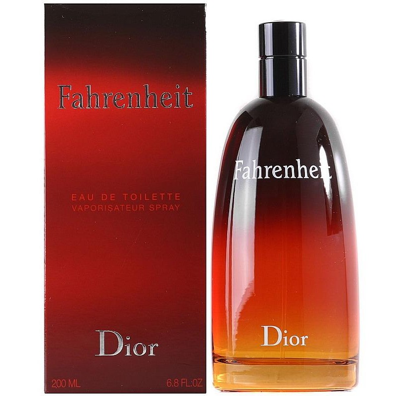 Christian Dior Fahrenheit Мужские Аромат Eau de Toilette EDT 200 ml -  Crivelli Shopping