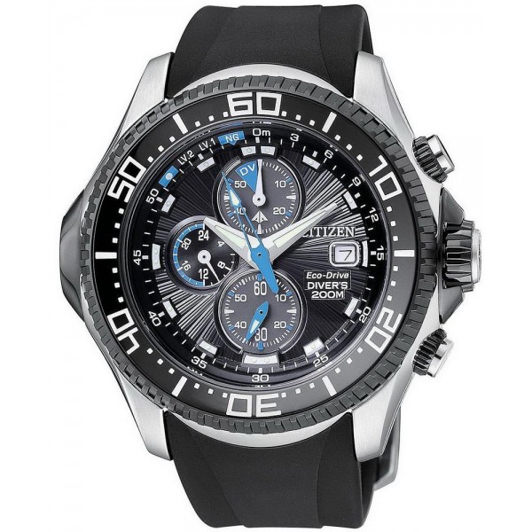 Buy Men's Citizen Watch Promaster Chrono Aqualand BJ2111-08E Depth Meter