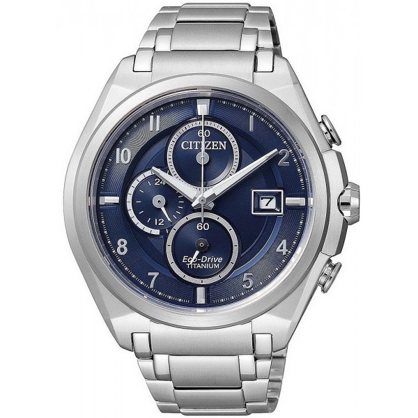 Kaufen Sie Citizen Herrenuhr Super Titanium Chrono Eco-Drive CA0350-51L