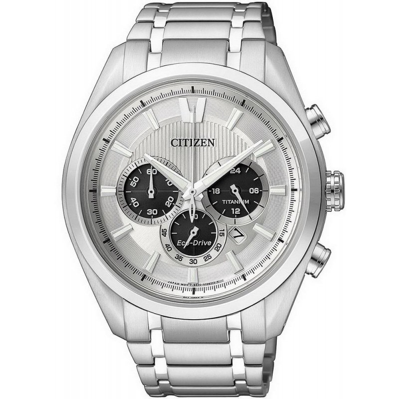 Men s Citizen Watch Super Titanium Chrono Eco Drive CA4010 58A Crivelli Shopping