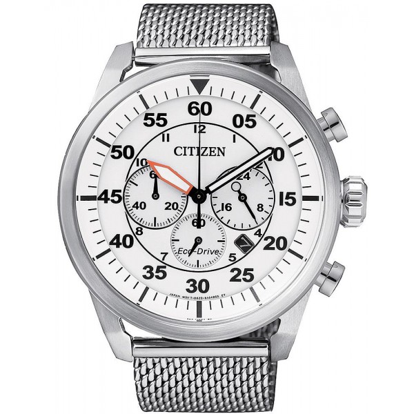 Buy Men's Citizen Watch Aviator Chrono Eco-Drive CA4210-59A