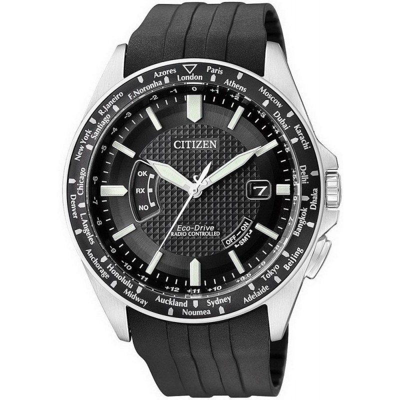 Citizen promaster eco drive radio controlled best sale