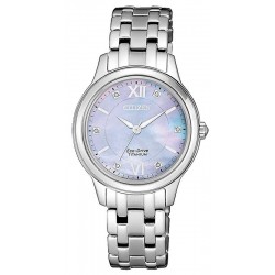 Acquistare Orologio Citizen Donna Lady Super Titanio EM0720-85Y Diamanti Madreperla