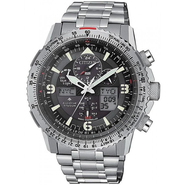 Men's Citizen Watch Radio Controlled Skyhawk Super Titanium JY8100-80E Buy Men's Citizen Watch Radio Controlled Skyhawk Super Titanium JY8100-80E