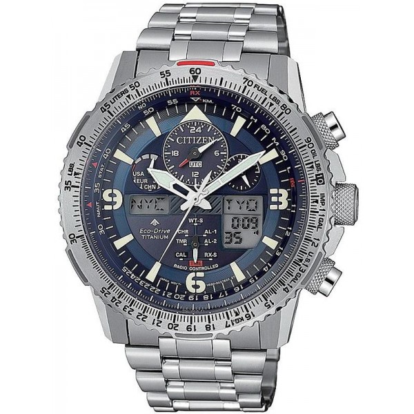 Buy Citizen Men's Watch Radio Controlled Skyhawk Super Titanium JY8100-80L
