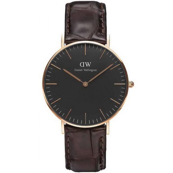 Buy Unisex Daniel Wellington Watch Classic Black York 36MM DW00100140