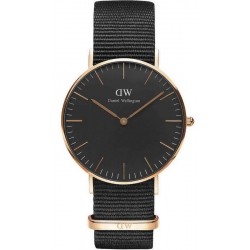 Купить Daniel Wellington Унисекс Часы Classic Black Cornwall 36MM DW00100150