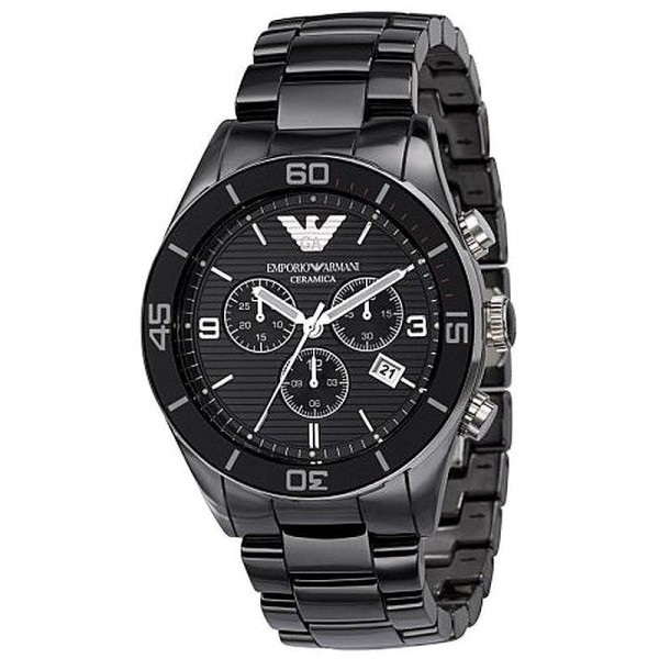 emporio armani watches white