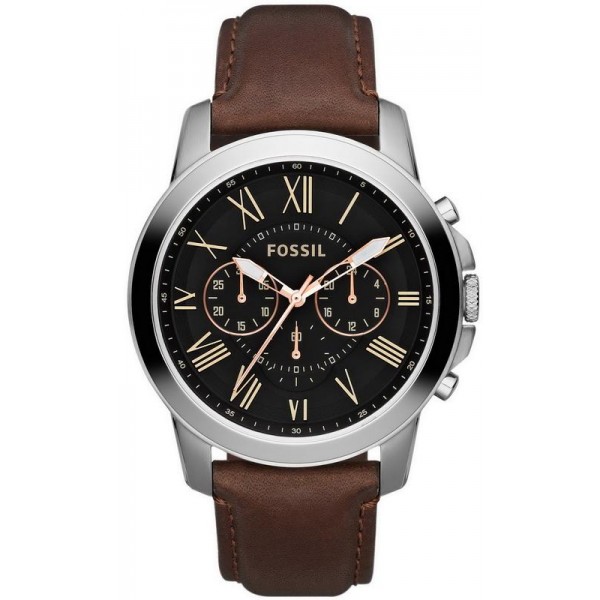 Acheter Montre Fossil Homme Grant FS4813 Chronographe Quartz
