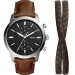 Mens Fossil Watch Townsman FS5967SET Quartz Chronograph Buy Mens Fossil Watch Townsman FS5967SET Quartz Chronograph