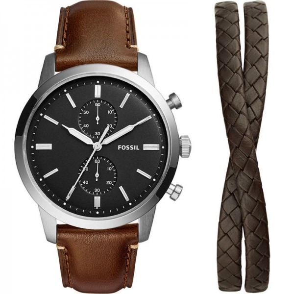 Mens Fossil Watch Townsman FS5967SET Quartz Chronograph Buy Mens Fossil Watch Townsman FS5967SET Quartz Chronograph