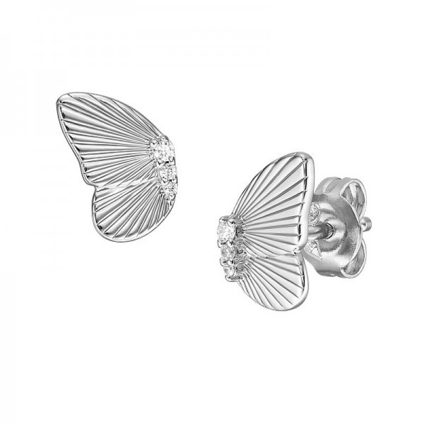 Bild von Fossil Damenohrringe Sterling Silver JFS00621040 Schmetterling