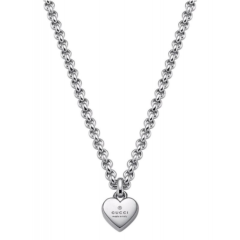 heart gucci necklace