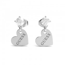 Купить Guess Женские Серьги Heart To Heart JUBE01083JWRHT/U Сердце