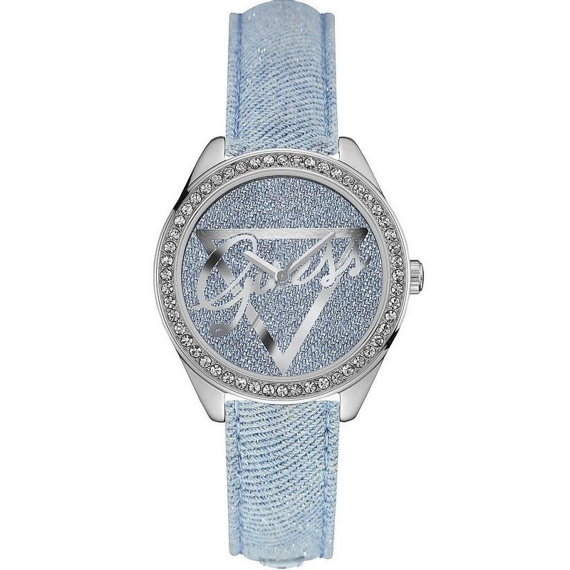 Guess on sale denim watch