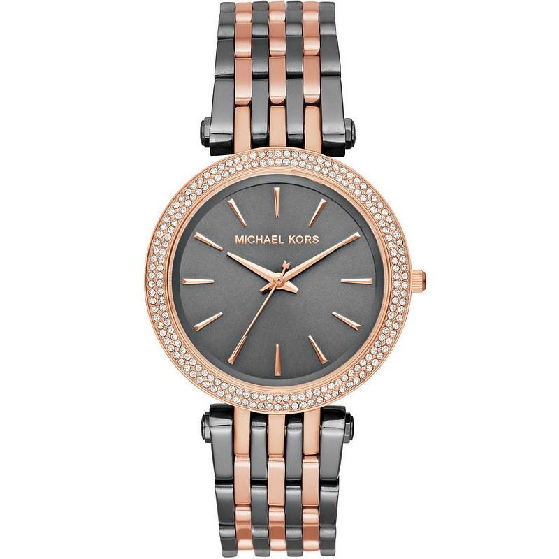 michael kors women's two tone watches