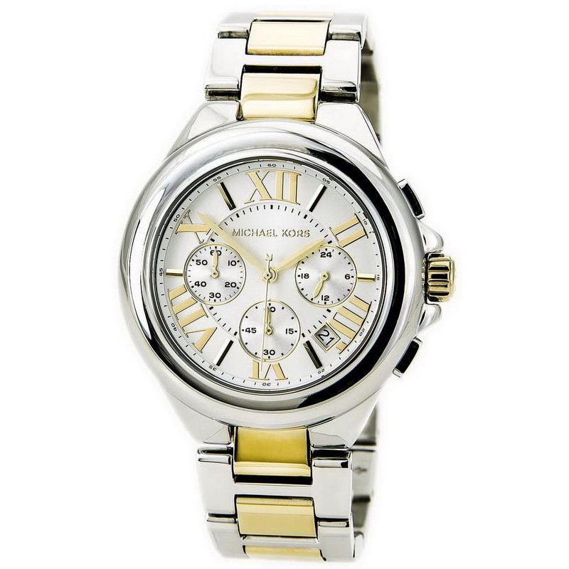 michael kors two tone watch