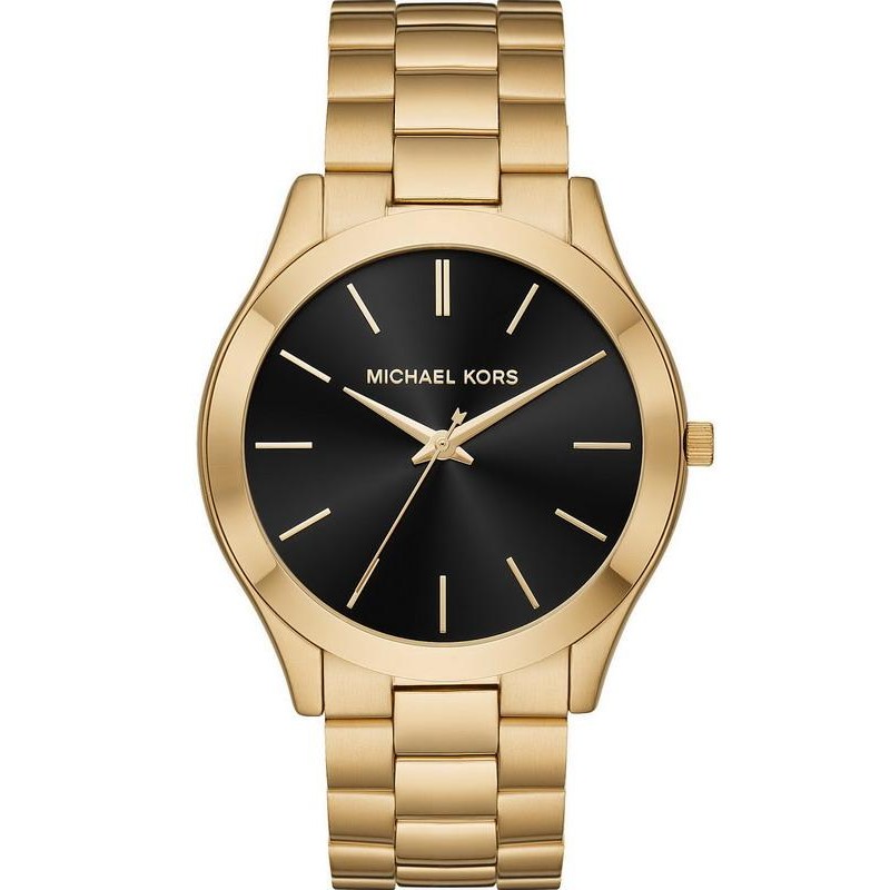 michael kors uhr slim runway gold