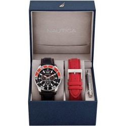 Buy Men's Nautica Watch NST 07 Box Set A14670G Multifunction