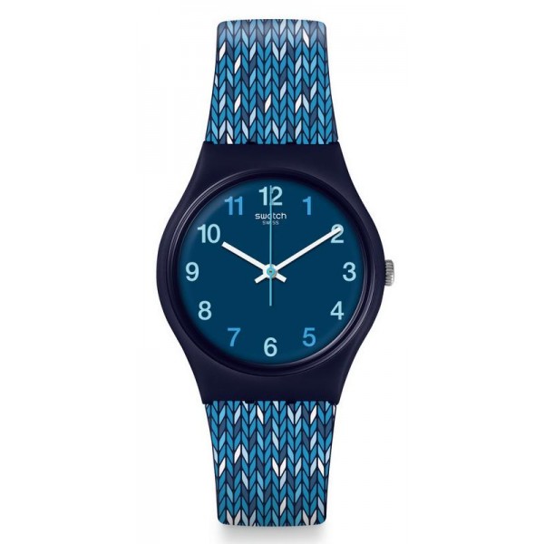 Buy Women's Swatch Watch Gent Trico'Blue GN259