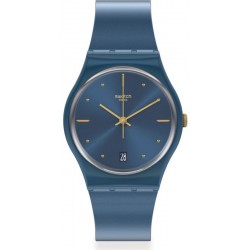 Swatch Damenuhr Gent Pearlyblue GN417