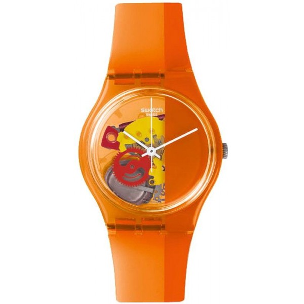 Reloj swatch naranja sale