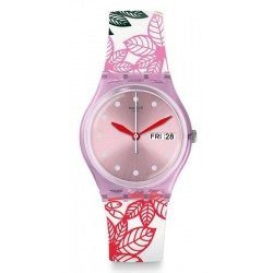 Swatch Damenuhr Gent Summer Leaves GP702