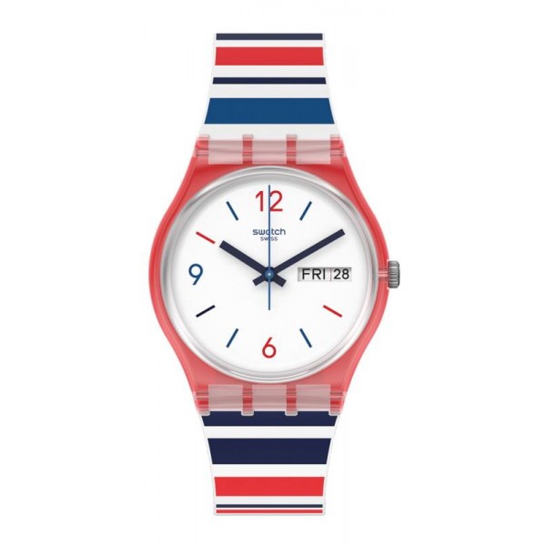 Buy Swatch Unisex Watch Gent Sea Barcode GR712