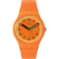 Acquistare Orologio Unisex Swatch New Gent Proudly Orange SO29O700