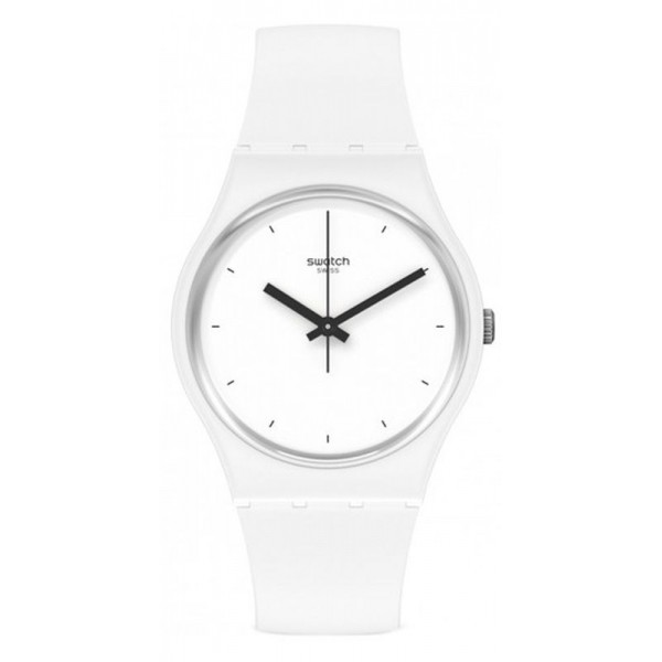 Купить Swatch Унисекс Часы Gent Think Time White SO31W100