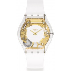 Unisex Swatch Watch Skin Classic Coeur Dorado SS08K106
