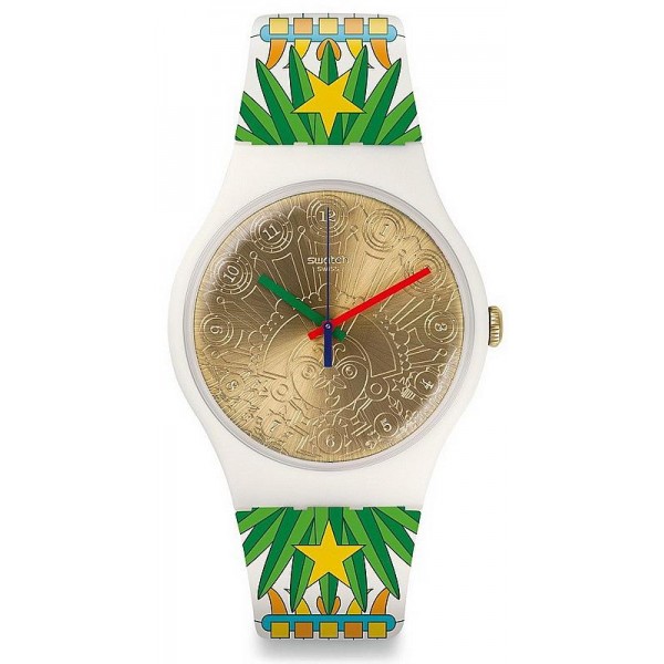 Comprar Reloj Unisex Swatch Mika New Gent Mumu-Cucurrucucu SUOZ210