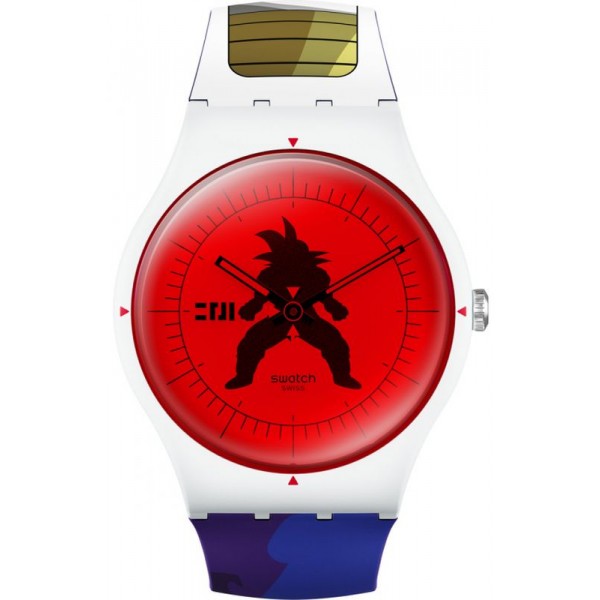 Orologio Swatch Dragon Ball Z Vegeta X Swatch SUOZ348 Acquistare Orologio Swatch Dragon Ball Z Vegeta X Swatch SUOZ348