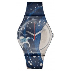Acquistare Orologio Swatch The Great Wave by Hokusai & Astrolabe SUOZ351