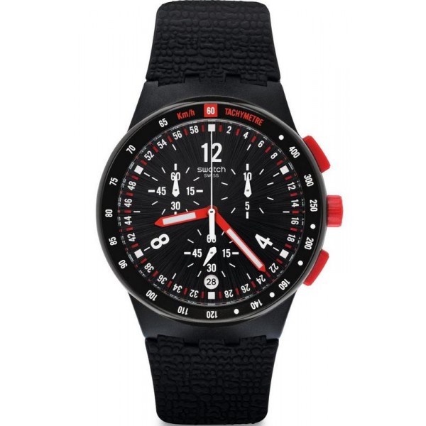 Kaufen Sie Swatch Herrenuhr Chrono Plastic Stand Hall SUSB411 Chronograph