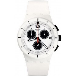 Reloj Unisex Swatch Chrono Plastic Why Again SUSW406 Cronógrafo