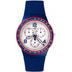 Reloj Unisex Swatch Chrono Plastic Fast Server SUSZ100 Cronógrafo