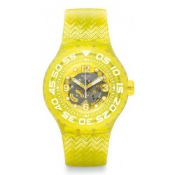 Reloj Unisex Swatch Scuba Libre Lemon Profond SUUJ101
