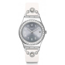 Swatch Damenuhr Irony Medium Pretty In White YLS463