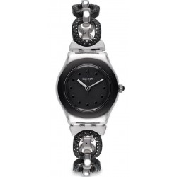 Swatch Женские Часы Irony Lady Black Glitter YSS293G
