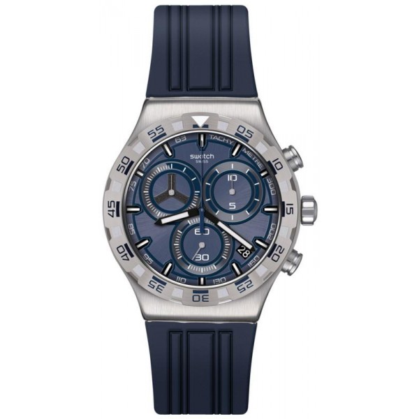 Comprar Reloj Hombre Swatch Irony Chrono Teckno Blue YVS473 Cronógrafo