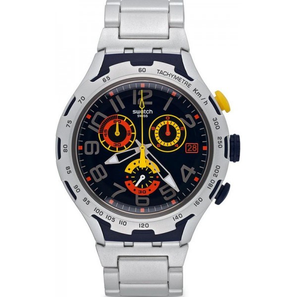Orologio Uomo Swatch Irony Xlite Darkony YYS4006AG Cronografo Acquistare Orologio Uomo Swatch Irony Xlite Darkony YYS4006AG Cronografo
